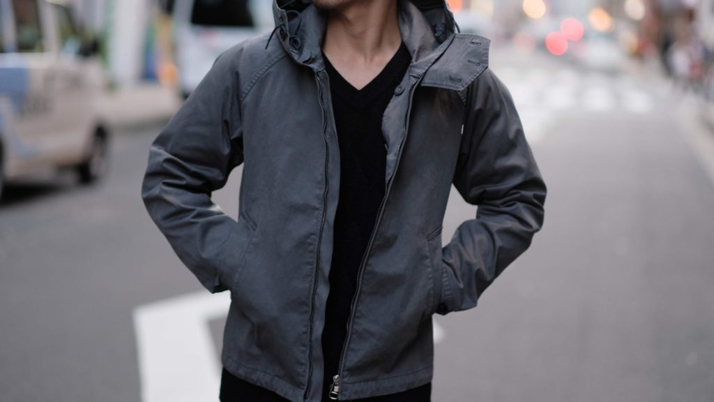 ジミーsセレクトTen c テンシー Anorak 高密度 ナイロン ジャケット 48 黒