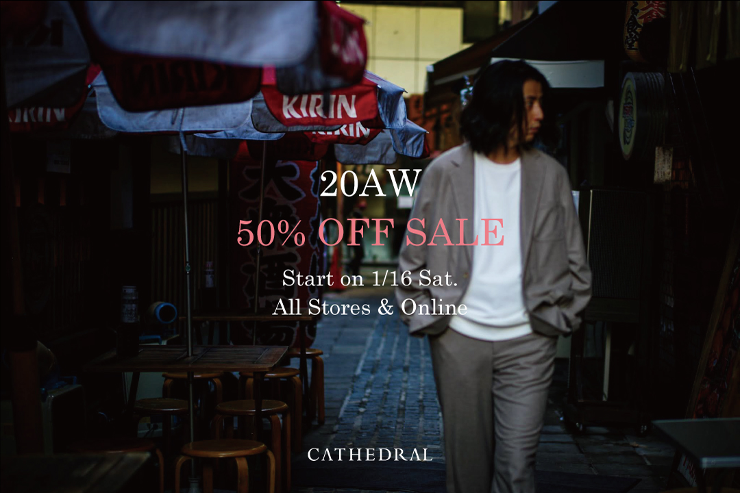 20AW 50% OFF SALE