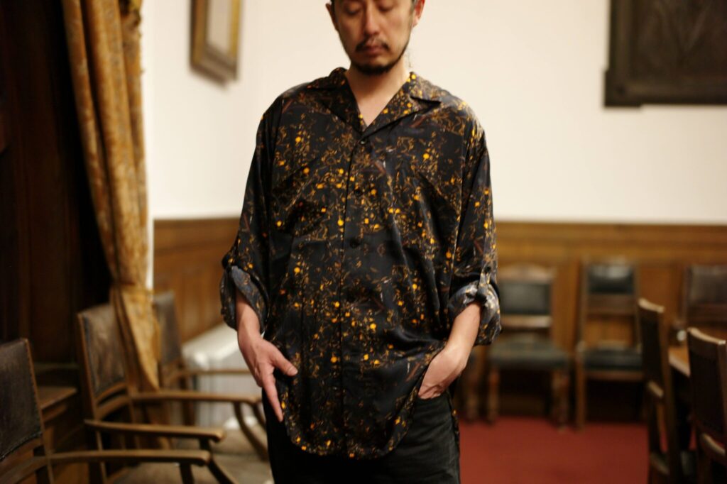 GEOFFREY B.SMALL “EVOLUTION” for CATHEDRAL / Special Silk Shirt